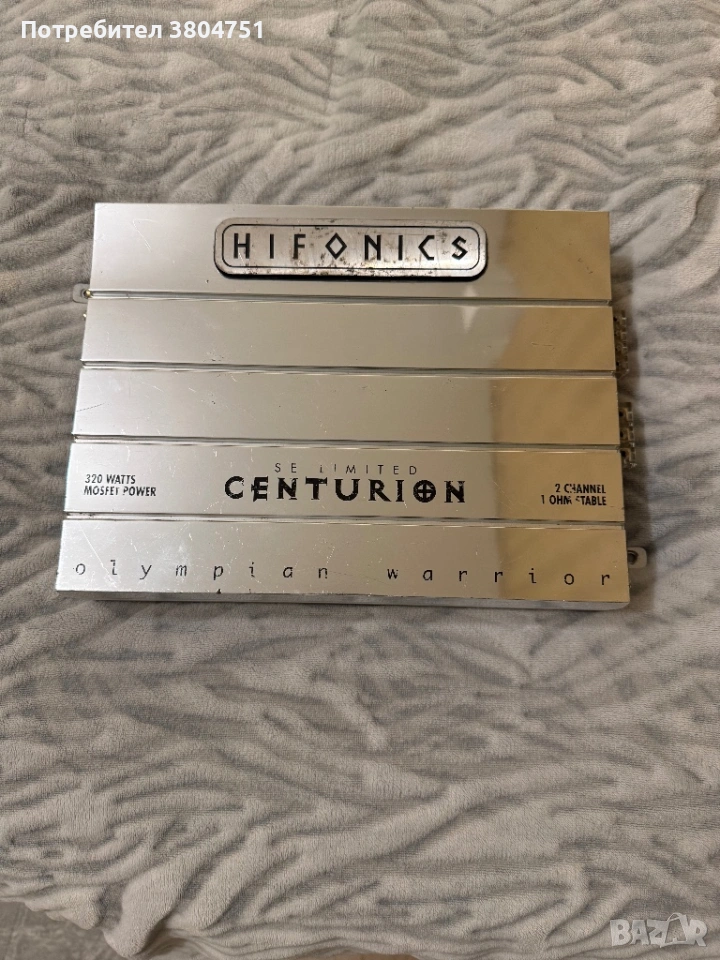 HiFonics Centurion SE Limited - 2- канален усилвател, снимка 1