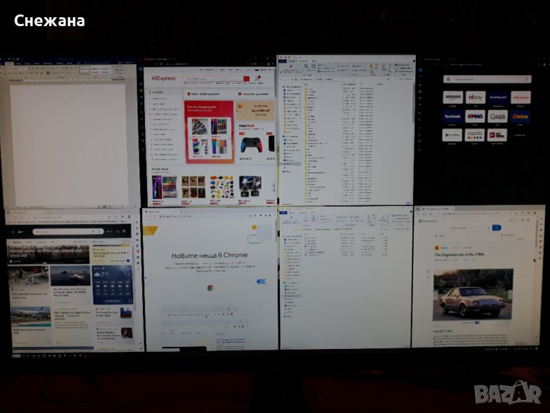 Монитор 28“ 4K на 60 Hz много запазен, снимка 1