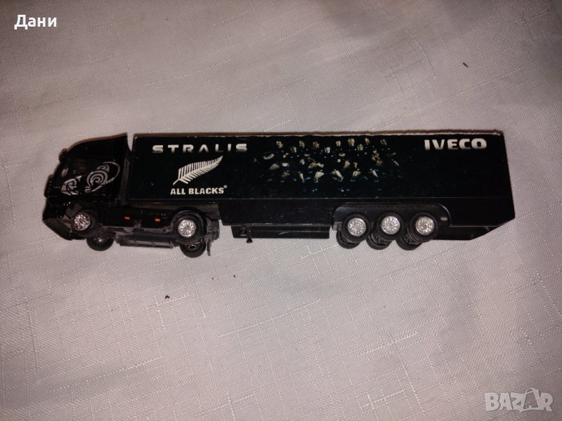 Камион - FIAT IVECO STRALIS "All Blacks" - 1/43 Eligor -- 1992 г, снимка 1