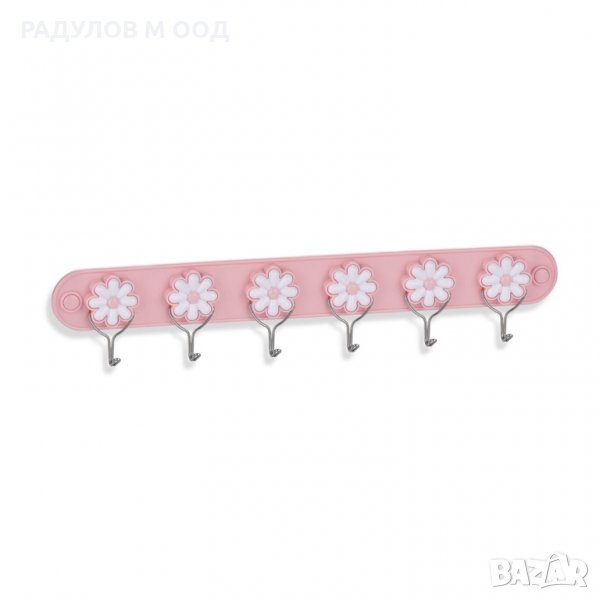 Стенна закачалка Маргаритка 6-ца / 200882, снимка 1
