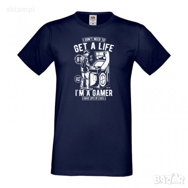 Мъжка тениска Get A Life,Изненада,Подарък,Празник , снимка 1