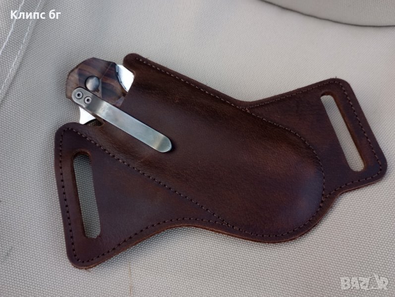 Кобур за нож изработен от здрава кожа, снимка 1