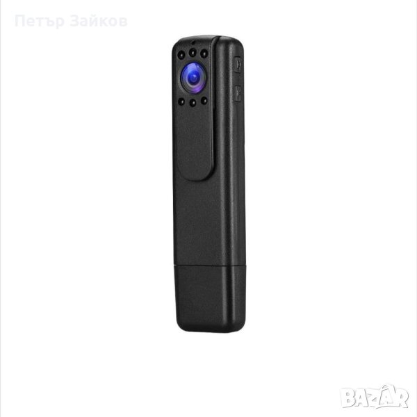 Body видеокамера Body Camera Boblov F4, 1080P резолюция, снимка 1