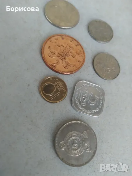 двайсетина чуждестранни монети, снимка 1