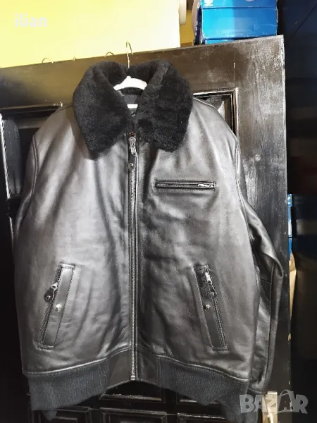 Schott Яке кожено естествена кожа , снимка 1