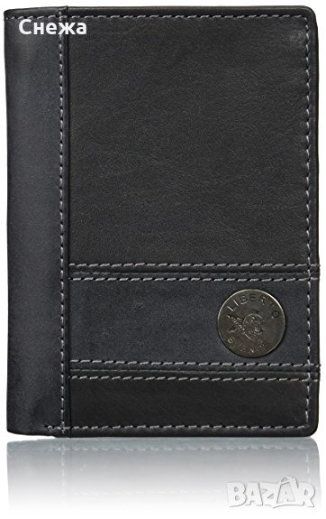 Liberto Buenos малък вертикален портфейл до 11 карти, снимка 1