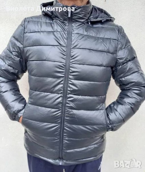 Мъжки топли якета от качествен шушляк ХЛ--5ХЛ, снимка 1