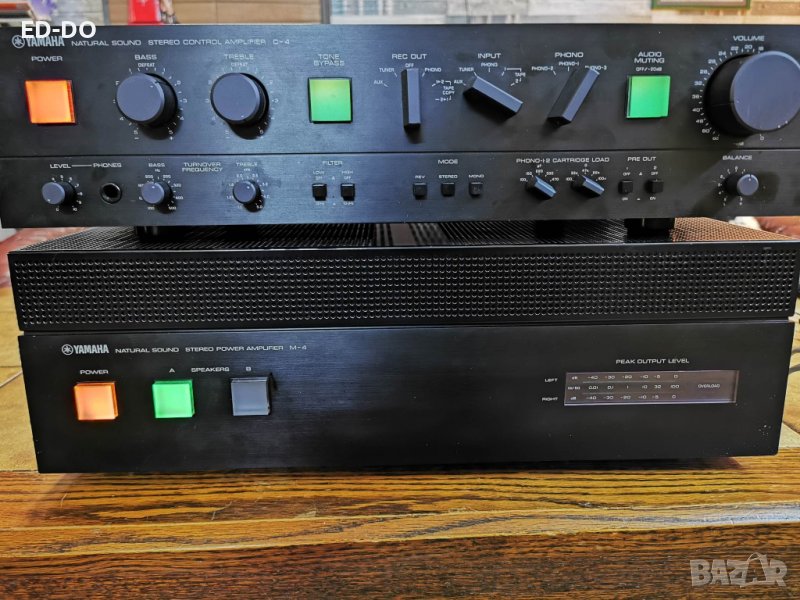 YAMAHA M-4 POWER AMPLIFIER , снимка 1