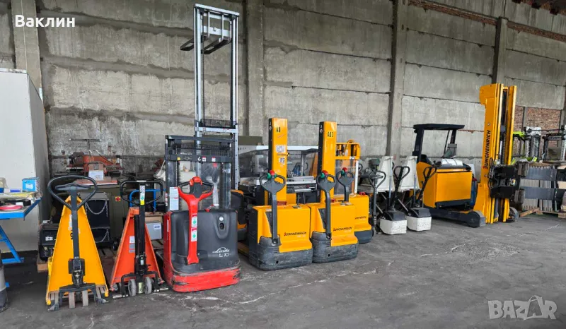 ПОДЕМНА Техника! Палетни колички, високоповдигащи колички, ричтраци, снимка 1