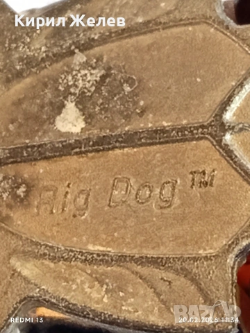 Метална количка RIG DOG Made in Malaysia за КОЛЕКЦИЯ ДЕКОРАЦИЯ 26955, снимка 8 - Колекции - 53558859