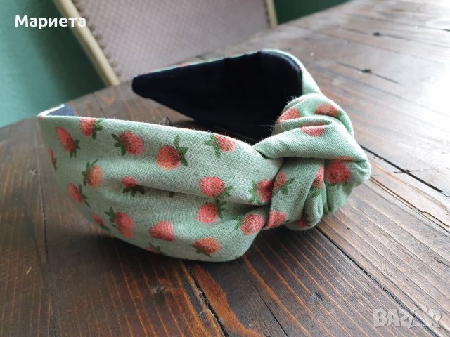 Диадема с ягодки Диадема с възел Ръчна Изработка Аксесоари за коса Диадеми