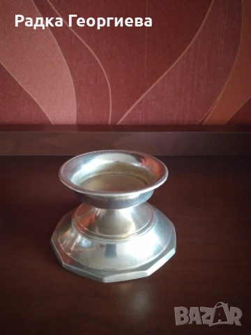 Месингов свещник, снимка 5 - Декорация за дома - 51432279