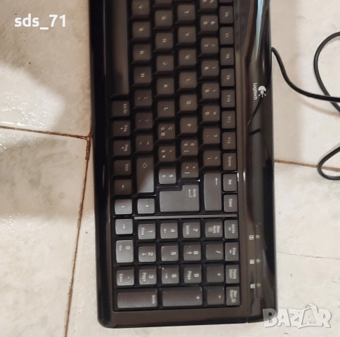 Неизползвана,нова жична клавиатира Logitech 30 лв, снимка 6 - Клавиатури и мишки - 52931907