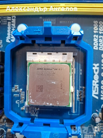 Дънна платка AsRock N68C-S UCC и AMD Athlon 64 x2 5200+, снимка 4 - Дънни платки - 52255620