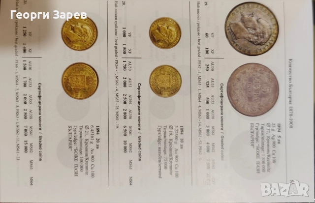 Последно издание на Каталог на български монети 1881- 2026 год, снимка 2 - Нумизматика и бонистика - 52348421