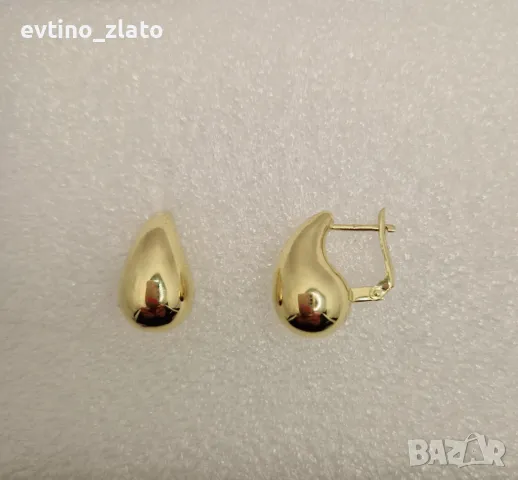 Златни колиета и обеци , снимка 2 - Бижутерийни комплекти - 48078200