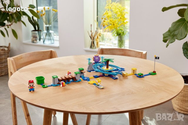 НОВО ЛЕГО 71400 Супер Марио - Комплект с допълнения Big Urchin Beach Ride  LEGO 71400 Super Mario - , снимка 2 - Конструктори - 36884417