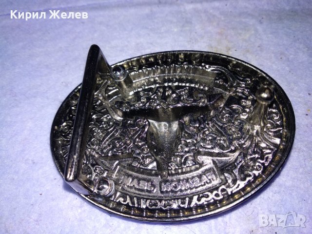 FASHION JEANS КРАСИВА ЕФЕКТНА МОДНА МЕТАЛНА СРЕБРИСТА МАТОВО ЛАКИРАНА ТОКА За УНИСЕКС КОЛАН 41265, снимка 13 - Колани - 43665699