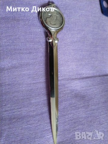 Нож за писмо Напалеон Бонапарт в кутия-128мм-ново, снимка 5 - Колекции - 32261984