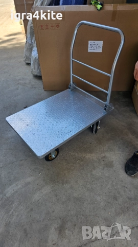 Налични нови сгъваеми платформени колички за кашони и стоки за улеснение на склад и работа, снимка 3 - Друго търговско оборудване - 51500991