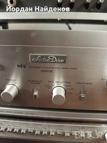 УСИЛВАТЕЛ НЕК В ДОБРО СЪСТОИАНИЕ ПЕРФЕКТЕН, снимка 2 - Ресийвъри, усилватели, смесителни пултове - 52849848