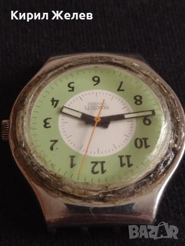 Швейцарски часовник мъжки SWATCH Swiss design много красив стилен - 26834, снимка 7 - Мъжки - 36537715