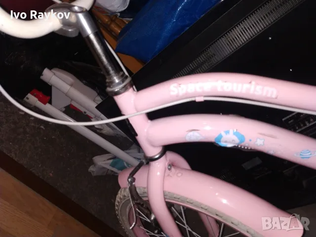 Розово детско колело,почти ново, снимка 2 - Велосипеди - 49965614