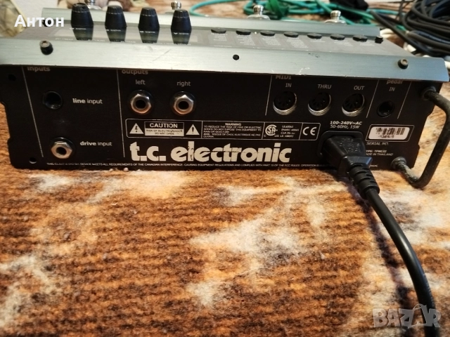 TC Electronics SuperNova, снимка 6 - Китари - 52127044