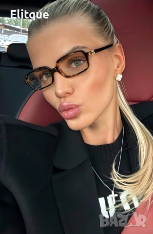 висококачествени очила с черен обикновен калъф и ув защита miu miu 