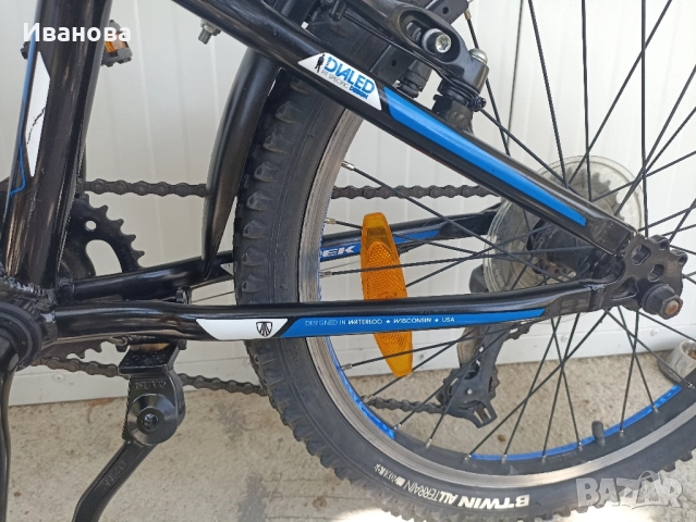 Детски алуминиев велосипед Trek 20" с амортисьор с вилка., снимка 2 - Детски велосипеди, триколки и коли - 51626441