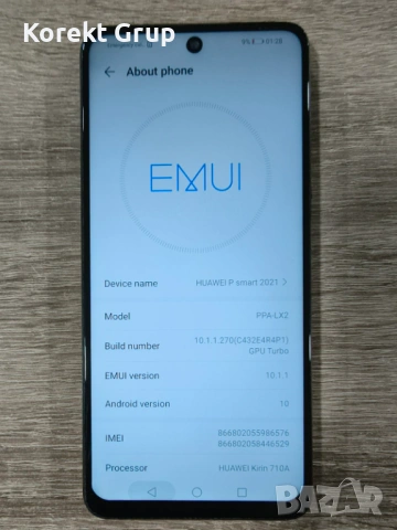 Huawei P smart 2021 128гб, снимка 3 - Huawei - 53310532