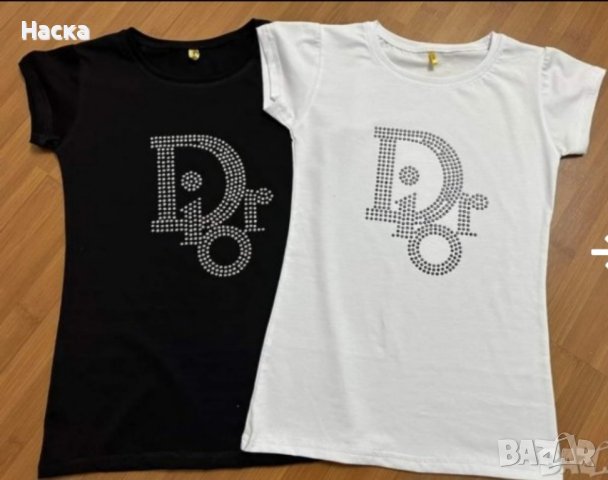 Уникални дамски тениски с камъчета! 