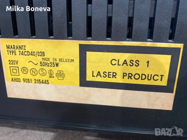 MARANTZ CD 40, снимка 6 - MP3 и MP4 плеъри - 52371896