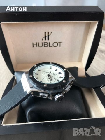 Продавам HUBLOT Модел Часовникът е ,изработен от висококачествени материали, с напълно функциониращи, снимка 3 - Мъжки - 40196153
