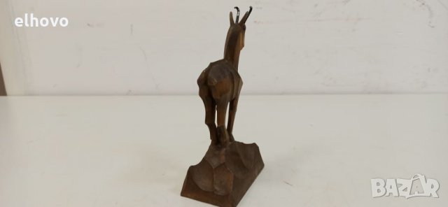 Дървено еленче, снимка 5 - Антикварни и старинни предмети - 32725574