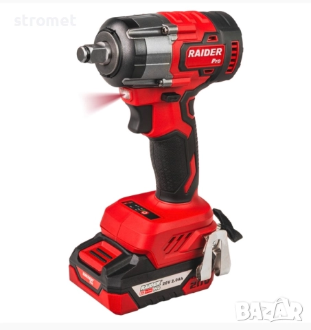 Продава се: Комплект R20 – Бормашина & Безчетков Гайковерт 320 Nm (2х2Ah батерии + куфар), снимка 3 - Други машини и части - 52432650