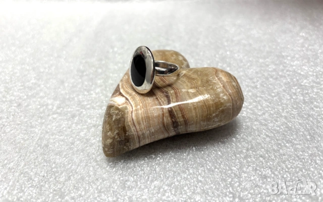 Дамски Сребърен Пръстен (проба 925)- 6,15 грама