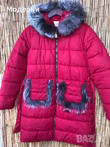 Червено яке, снимка 6 - Якета - 43309712