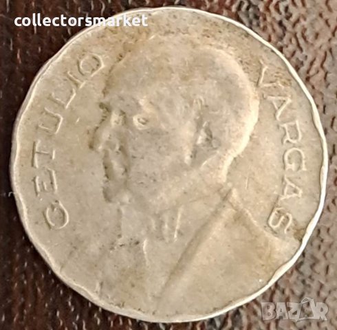 200 реис 1938, Бразилия, снимка 2 - Нумизматика и бонистика - 44083818