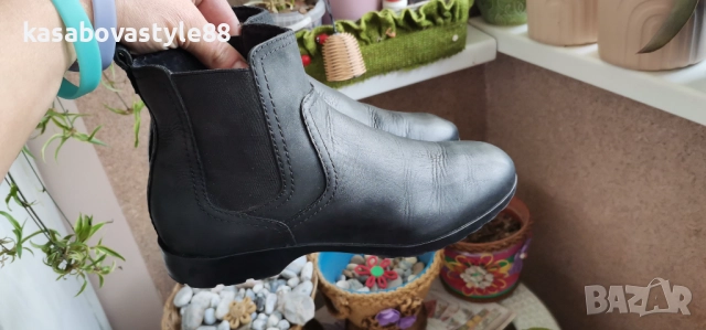 Дамски боти Rock sport 37н.Естествена кожа , снимка 4 - Дамски боти - 52055167