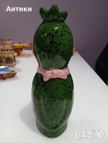 Стара градинска декорация птица, снимка 5 - Декорация за дома - 52470605