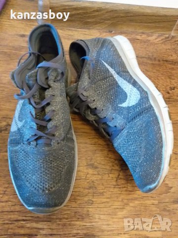 Nike Free TR5 Flyknit Metallic Pack - страхотни дамски маратонки КАТО НОВИ, снимка 8 - Маратонки - 32214021