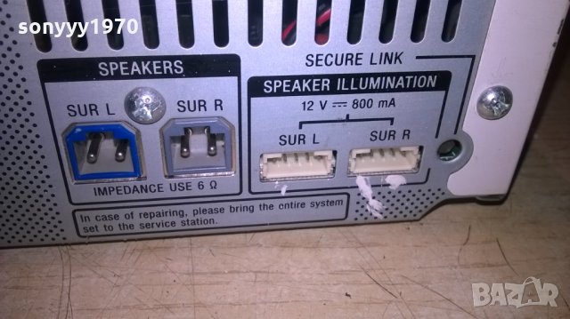 SOLD/ПОРЪЧАН-sony ta-sa600wr surround amplifier-внос швеицария, снимка 12 - Ресийвъри, усилватели, смесителни пултове - 26353447