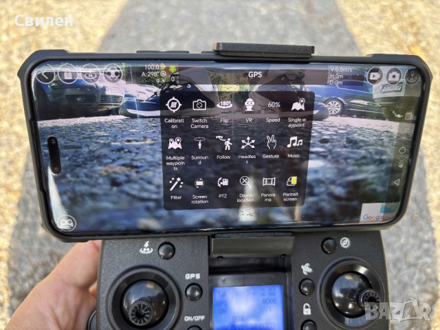 ДРОН N800 PRO 2 GPS 4K 3-AXIS gimble 3км 28 мин полет, снимка 6 - Дронове и аксесоари - 51486493