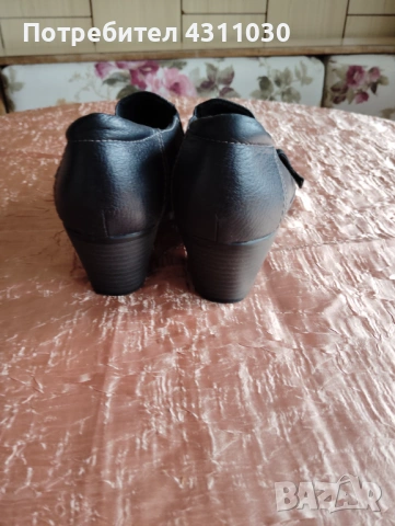 Дамски обувки от естествена кожа 40 номер, снимка 4 - Дамски ежедневни обувки - 53412262