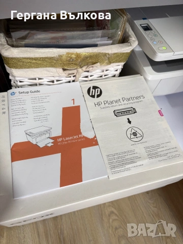 Лазерен принтер 3 в 1 HP Laser Jet M 140we, снимка 7 - Друга електроника - 53402984