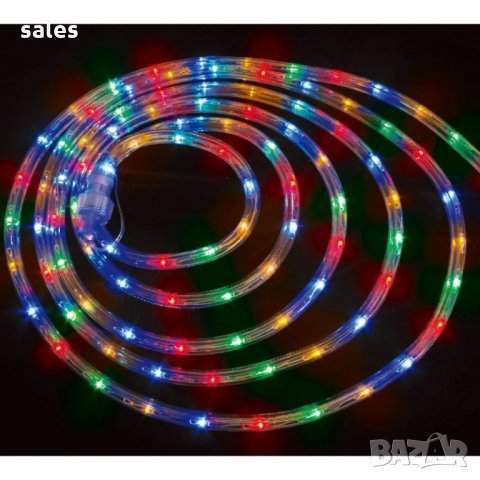 Коледен светещ маркуч 10м LED многоцветен на 220V, снимка 2 - Други стоки за дома - 26904267