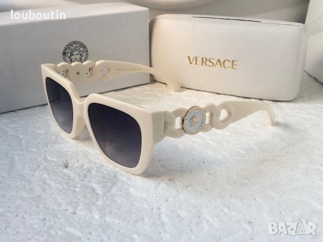 Versace Дамски слънчеви очила котка с лого, снимка 7 - Слънчеви и диоптрични очила - 39070784
