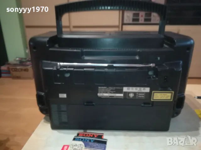 SHARP WQ-CH600L ГОЛЯМ ТЕЖЪК ШАРП ВНОС SWISS 2203251800, снимка 5 - Радиокасетофони, транзистори - 49598160