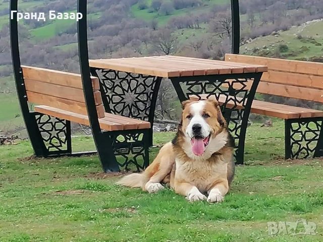 Беседка от метал и дърво,gazebo,wooden, снимка 7 - Градински мебели, декорация  - 35945072